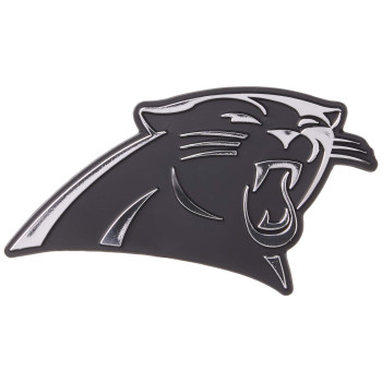 Rico Industries Nfl Carolina Panthers Chrome Finished Auto Emblem 3D Sticker