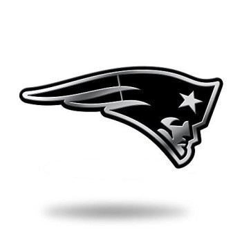 Rico Industries Nfl New England Patriots Chrome Finished Auto Emblem 3D Sticker