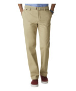 Dockers Mens Relaxed Fit Comfort Khaki Pants - Pleated, British Khaki (Stretch), 34W X 32L