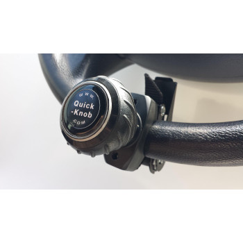 Steering Wheel Suicide Spinner Truckers Knob W/ Quick Release "Sport"