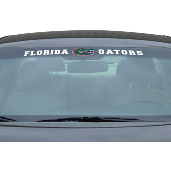 Fanmats University Of Florida Sun Stripe Windshield Decal 325 In X 34 In