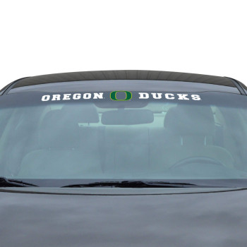 Fanmats Ncaa Oregon Windshield Decal, One Size, One Color, 325 X 34, 61527