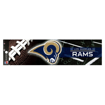 Rico Industries Nfl Los Angeles Rams Bling Bumper Sticker