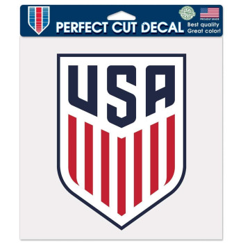 Soccer Us Soccer - National Team Perfect Cut Color Decal 8 X 8