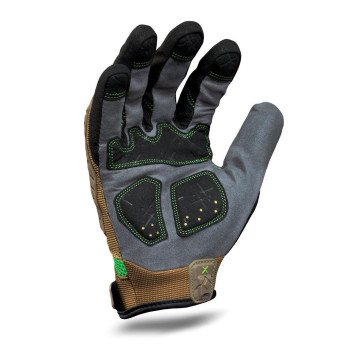 Ironclad EXO Motor Impact Glove; Work Gloves, TPR Impact Protection, (1 Pair), EXO2-PIG-04-L