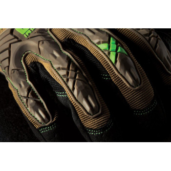 Ironclad EXO Motor Impact Glove; Work Gloves, TPR Impact Protection, (1 Pair), EXO2-PIG-04-L