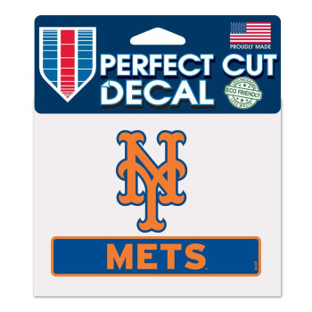 Wincraft Mlb New York Mets Wcr18062014 Perfect Cut Color Decal 4.5 X 5.75