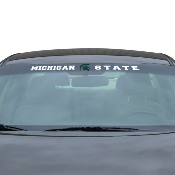 Michigan State University Sun Stripe Windshield Decal 325 In X 34 In