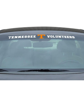 Fanmats University Of Tennessee Sun Stripe Windshield Decal 325 In X 34 In