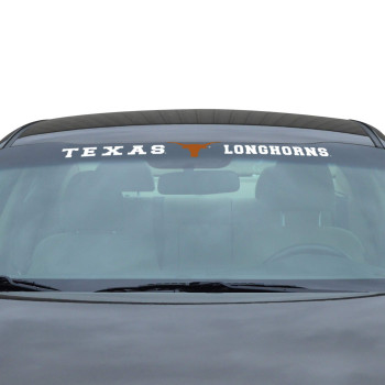 Fanmats Ncaa Texas Longhorns Windshield Decal, One Size, One Color, 325 X 34 (61531)