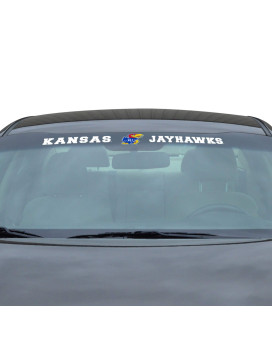 University Of Kansas Sun Stripe Windshield Decal 3.25 In. X 34 In.