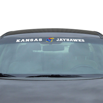 University Of Kansas Sun Stripe Windshield Decal 3.25 In. X 34 In.