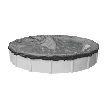 Robelle 5133-4 Ultimate Winter Pool Cover For Round Above Ground Swimming Pools, 33-Ft Round Pool