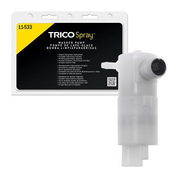 Trico Spray Windshield Washer Pump (11-533) Fits Select Cadillac, Chevrolet, Gmc, Pontiac, And Saturn Model Years