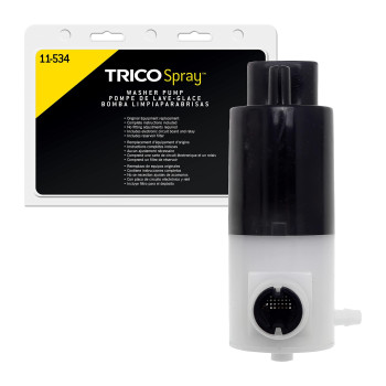 Trico Spray Windshield Washer Pump (11-534) Fits Select Cadillac, Chevrolet, Gmc, And Pontiac Model Years