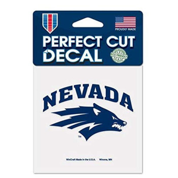 Wincraft Ncaa University Of Nevada- Reno Perfect Cut Color Decal, 4 X 4