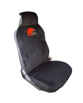 Fremont Die Nfl Cleveland Browns Car Seat Cover, Standard, Black/Team Colors