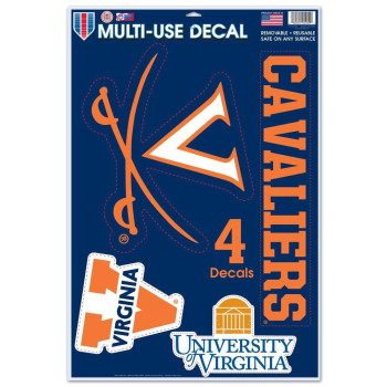 Wincraft Ncaa University Of Virginia Wcr98317014 Multi-Use Decal 11 X 17