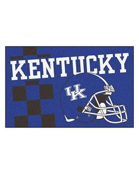 Fanmats 18752 Kentucky Uniform Inspired Starter Rug, 19 X 30