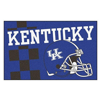 Fanmats 18752 Kentucky Uniform Inspired Starter Rug, 19 X 30