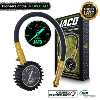 JACO ElitePro Tire Pressure Gauge - 60 PSI