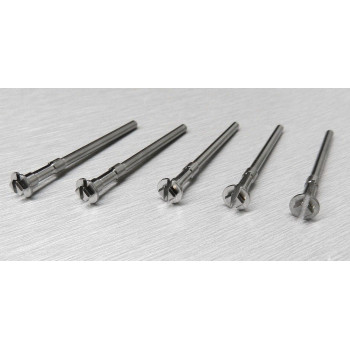 JTS Mandrels Snap On Stainless Miniature Mandrel Moores Disc Holder Mini Mandrel 5PCS