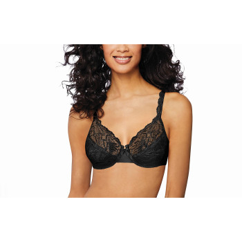 Bali Womens Lace Desire Non-Foam Underwire Df6543 Bra, Black, 38B Us