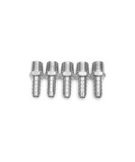 LTWFITTING Bar Production Stainless Steel 316 Barb Fitting Coupler / Connector 5/16" Hose ID x 1/4" Male NPT Air Fuel Water (Pack of 5)