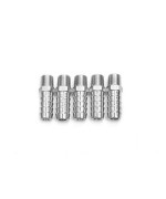 LTWFITTING Bar Production Stainless Steel 316 Barb Fitting Coupler/Connector 3/8" Hose ID x 1/8" Male NPT Air Fuel Water (Pack of 5)