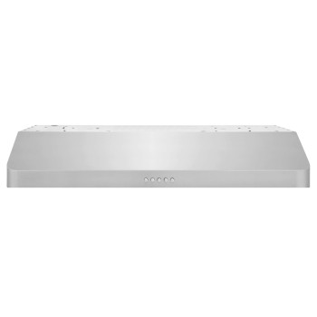 ZLINE 30" 400 CFM Ducted Under Cabinet Range Hood in Stainless Steel - Hardwired Power (617-30)