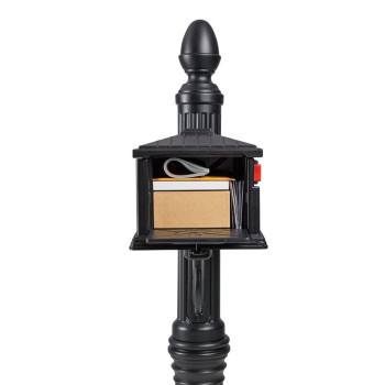 Gibraltar Mailboxes SC000B01 Stratford, Medium, Black