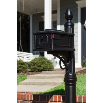 Gibraltar Mailboxes SC000B01 Stratford, Medium, Black