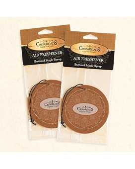 Buttered Maple Syrup Automotive Air Freshener - 2 Pack