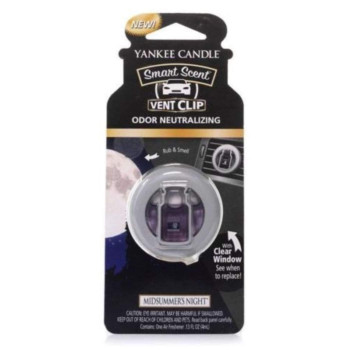 Yankee Candle 5038580072501 Car Vent Clip Midsummers Night Ycvcmn, One Size, A