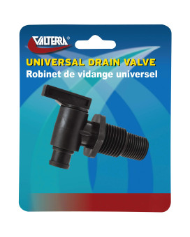 Valterra Llc A012026Bkv Universal Drain Valve, 3