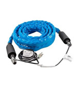 Camco 25 Ft Tastepure Heated Drinking Water Hose With Energy Saving Thermostat - Lead And Bpa Free (22911),Cold Weather (Freeze Protection To - 20?F),Standard Packaging