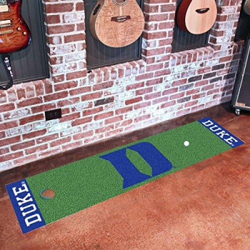 Fanmats 19581 18X72 Team Color Duke D Putting Green Mat