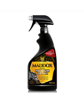 Maddox Detail - Premium Detail - Dashboard Cleaner With Polish Vinyl & Rubber Care Shiny Finish, Non-Greasy No Silicones Car Cleaning Products (500 Ml)