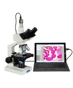 Omax - 40X-2500X Led Digital Trinocular Lab Compound Microscope With 5Mp Camera And Mechanical Stage - M83Ez-C50S