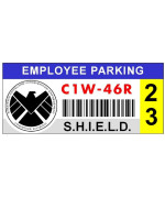 Shield Window Cling Parking Decal