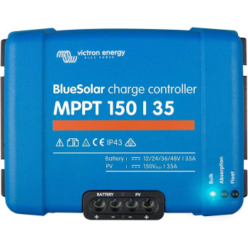 Victron Energy Bluesolar Mppt 150V 35 Amp 12243648-Volt Solar Charge Controller