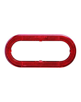 Optronics A78Rxbp Red 6 Oval Flange Cover