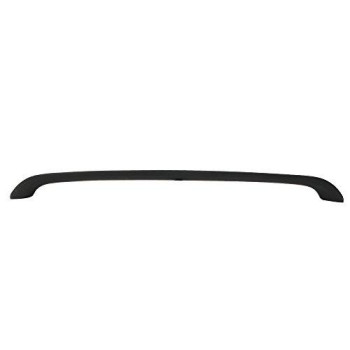 Trunk Spoiler Compatible With 2004-2009 Mazda 3, Factory Style Abs Unpainted Black Trunk Boot Lip Spoiler Wing Deck Lid By Ikon Motorsports, 2005 2006 2007 2008