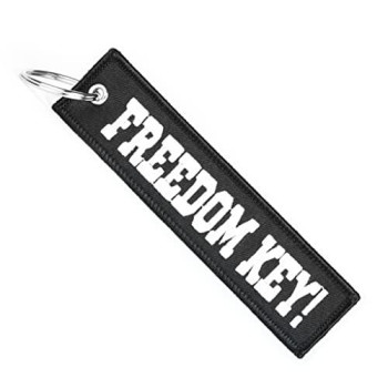 Motoloot Keychain For Motorcycles, Scooters, Cars And Gifts (Freedom Key)