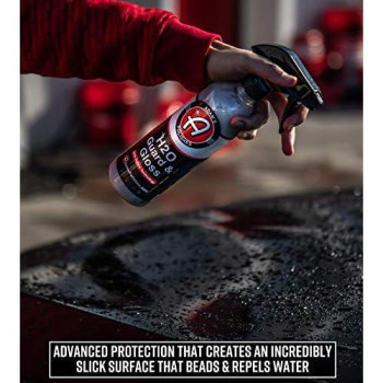 AdamS H2O Guard & Gloss - Revolutionary Hybrid Top Coat Technology Combines Silica Sealant, Polish Wax, And Quick Detailer Technology - Seals, Shines, And Protects All Exterior Surfaces