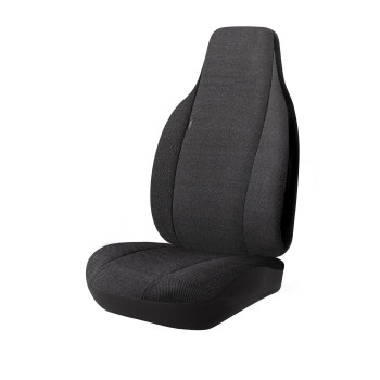 Fia Trs42-38 Black Trs40 Solid Wrangler Solid Black Seat Cover (Rear Split Seat 6040Saddle Blanket)