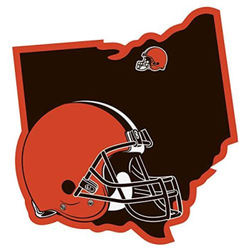 Nfl Siskiyou Sports Fan Shop Cleveland Browns Home State Decal One Size Team Color