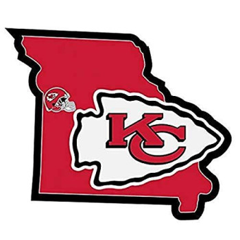 Nfl Siskiyou Sports Fan Shop Kansas City Chiefs Home State Decal One Size Team Color