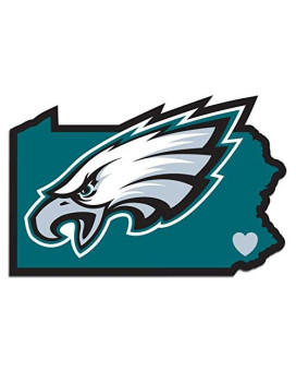 Nfl Siskiyou Sports Fan Shop Philadelphia Eagles Home State Decal One Size Team Color