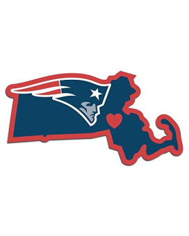 Nfl Siskiyou Sports Fan Shop New England Patriots Home State Decal One Size Team Color